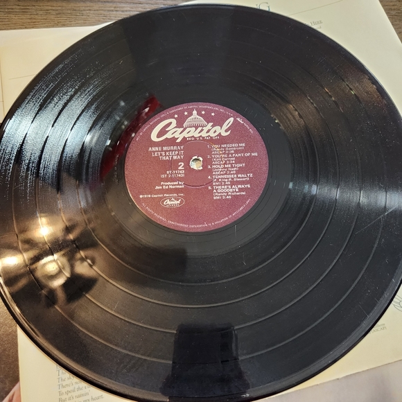 Vintage Anne Murray New Kind of Feeling Black Vinyl LP 1979 - Picture 10 of 11
